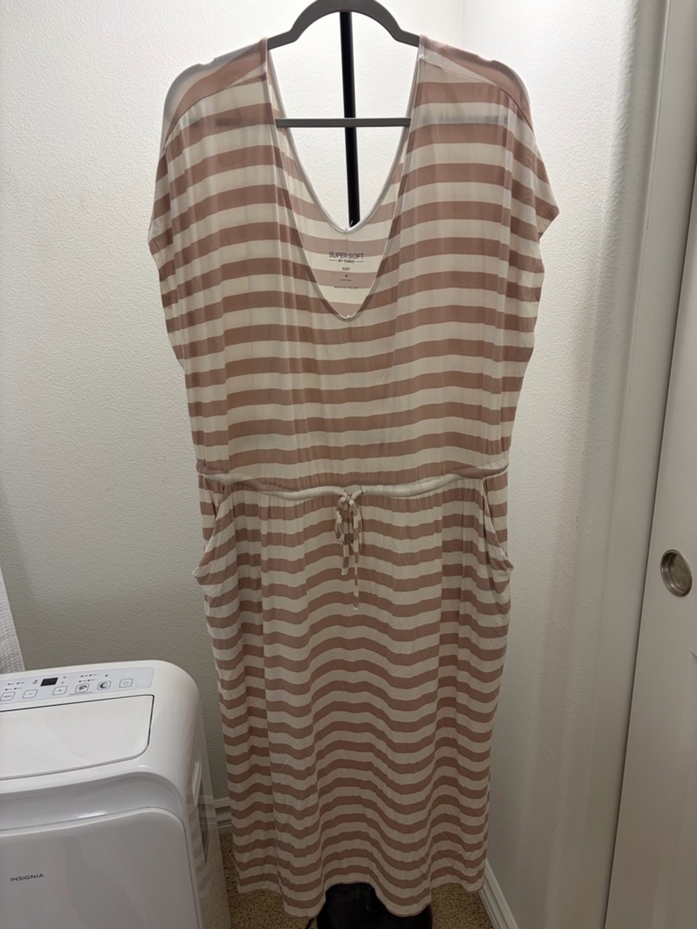 Torrid Midi Super Soft Dolman Dolman Sleeve Dress